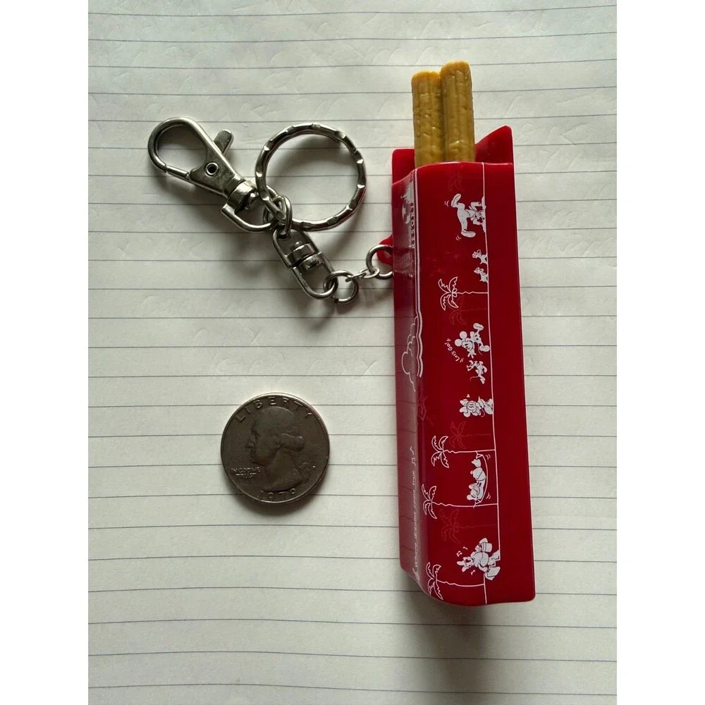 Tokyo Disney Churro Keychain Resort Exclusive Pop Out Churro
